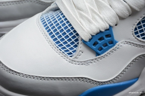 308497-105  Military Jordan 4 Retro 308497-105 Air Blue 0219